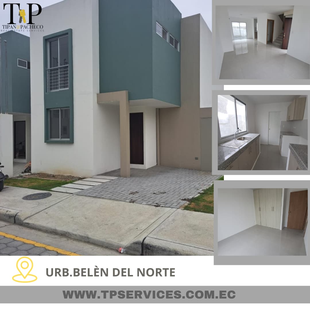 Casa de estreno Urbanizaciòn Belèn del Norte